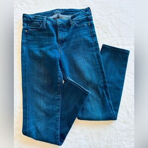 Lucky Brand Women's Dark Blue Skinny Jeans Size 6 Waist 28 Inseam 29